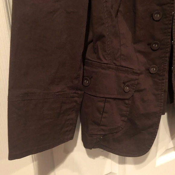INC jacket. Brown: buttons. - Picture 5 of 6
